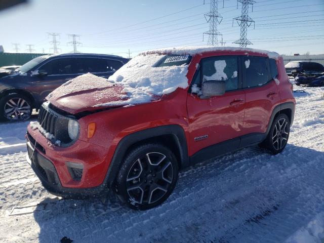 ZACNJCAB4MPM72994 - 2021 JEEP RENEGADE SPORT RED photo 1