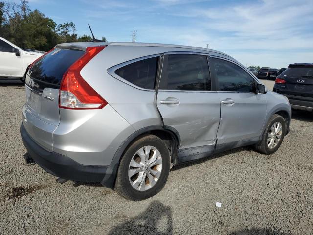 2HKRM4H70EH719179 - 2014 HONDA CR-V EXL SILVER photo 3