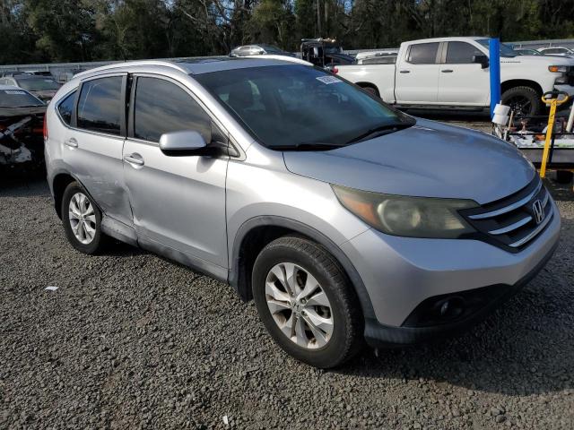 2HKRM4H70EH719179 - 2014 HONDA CR-V EXL SILVER photo 4