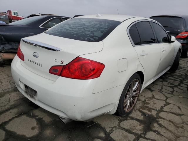 JNKBV61E18M205305 - 2008 INFINITI G35 WHITE photo 3