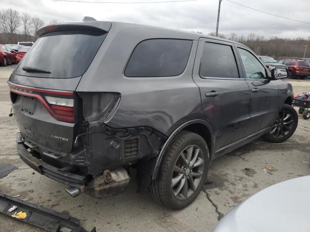 1C4RDHDG4FC740451 - 2015 DODGE DURANGO LIMITED GRAY photo 3