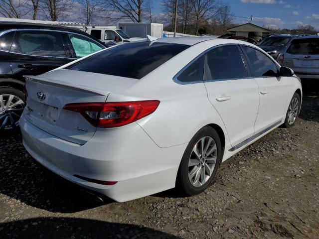 5NPE34AF2HH489183 - 2017 HYUNDAI SONATA SPORT Weiß Foto 3