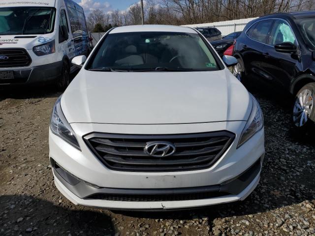 5NPE34AF2HH489183 - 2017 HYUNDAI SONATA SPORT WHITE photo 5