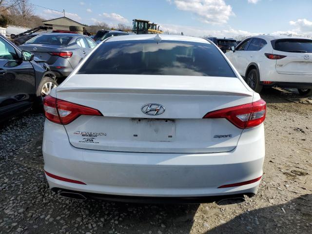 5NPE34AF2HH489183 - 2017 HYUNDAI SONATA SPORT Weiß Foto 6