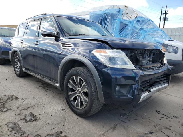 JN8AY2NC6H9512806 - 2017 NISSAN ARMADA SV BLUE photo 4