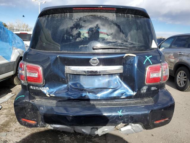 JN8AY2NC6H9512806 - 2017 NISSAN ARMADA SV BLUE photo 6