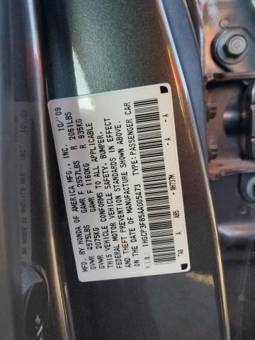 1HGCP3F85AA005473 - 2010 HONDA ACCORD EXL GRAY photo 12