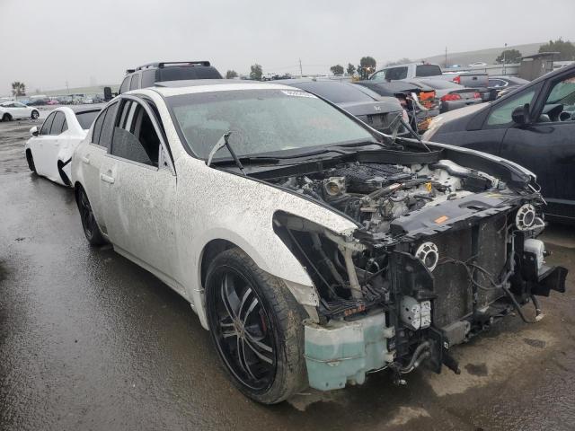 JN1CV6AP3DM306589 - 2013 INFINITI G37 BASE WHITE photo 4