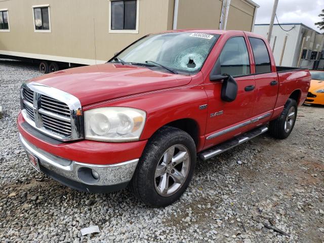 1D7HA18238S513258 - 2008 DODGE RAM 1500 ST RED photo 1