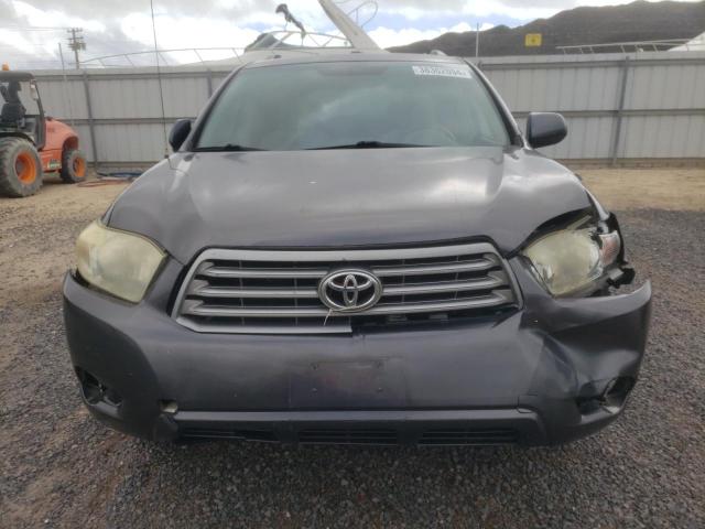 JTEZA3EH9A2011150 - 2010 TOYOTA HIGHLANDER GRAY photo 5