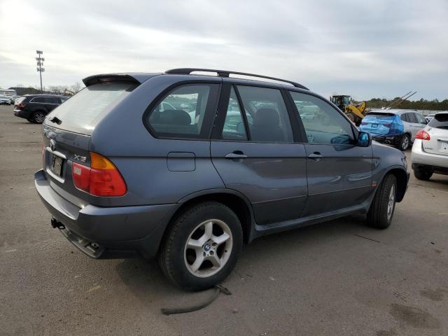 5UXFA53543LV86344 - 2003 BMW X5 3.0I GRAY photo 3