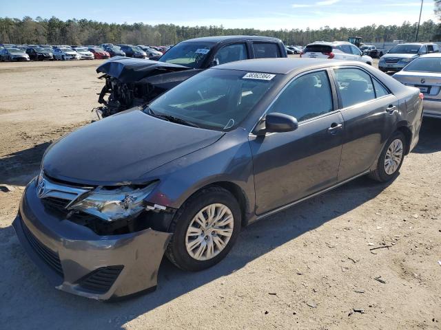 4T4BF1FK2DR289078 - 2013 TOYOTA CAMRY L GRAY photo 1