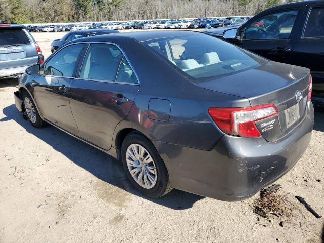 4T4BF1FK2DR289078 - 2013 TOYOTA CAMRY L GRAY photo 2