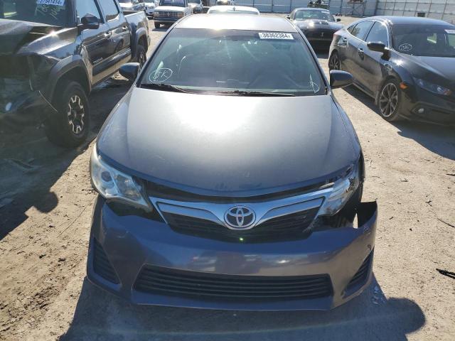 4T4BF1FK2DR289078 - 2013 TOYOTA CAMRY L GRAY photo 5