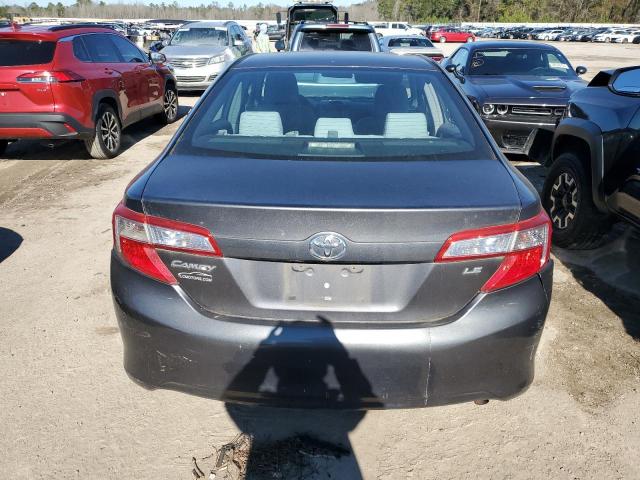 4T4BF1FK2DR289078 - 2013 TOYOTA CAMRY L GRAY photo 6