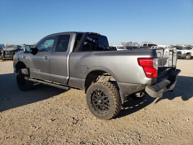 1N6BA1C37HN560224 - 2017 NISSAN TITAN XD S GRAY photo 2