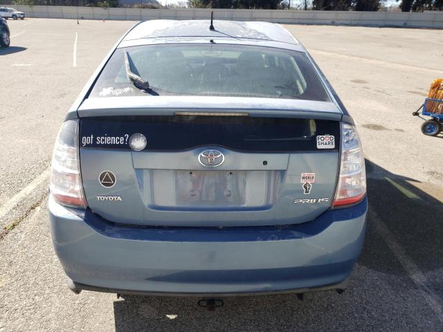 JTDKB20U973270533 - 2007 TOYOTA PRIUS BLUE photo 6