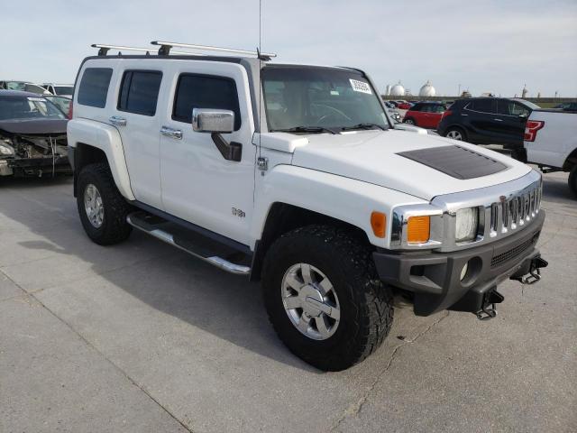 5GTDN136268233387 - 2006 HUMMER H3 WHITE photo 4