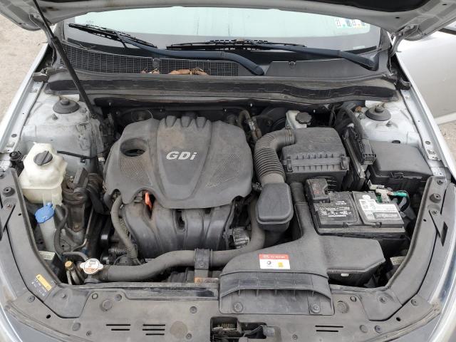 KNAGM4A75E5479349 - 2014 KIA OPTIMA LX SILVER photo 11