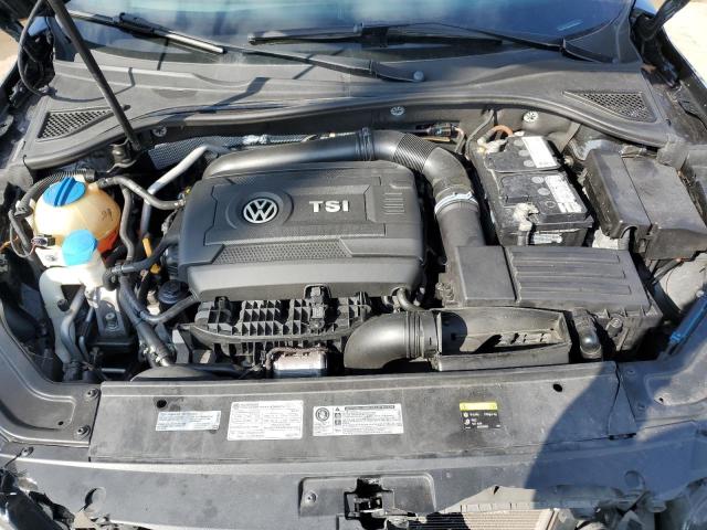 1VWAT7A38GC015932 - 2016 VOLKSWAGEN PASSAT S BLACK photo 11