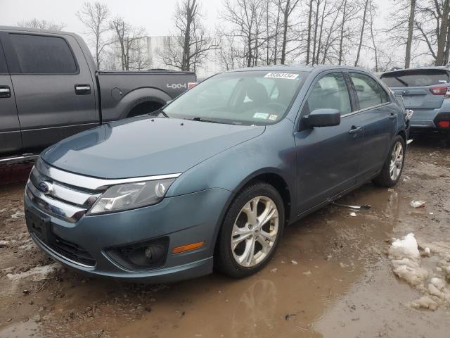 3FAHP0HAXCR321579 - 2012 FORD FUSION SE TEAL photo 1