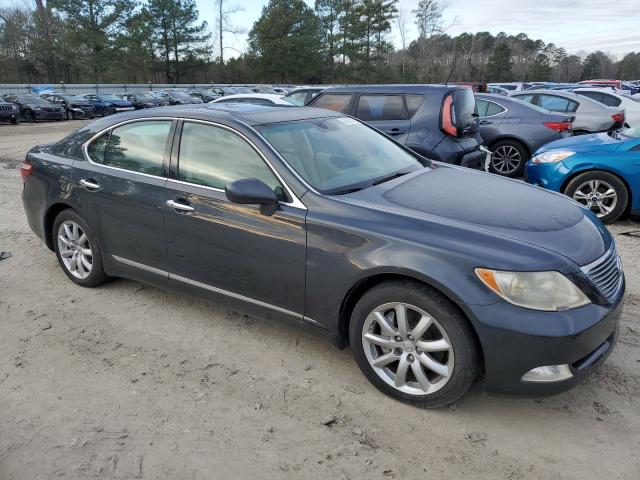 JTHBL46F675032997 - 2007 LEXUS LS 460 GRAY photo 4