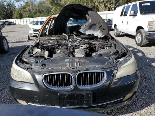 WBANU53588CT13710 - 2008 BMW 528 I BLACK photo 5