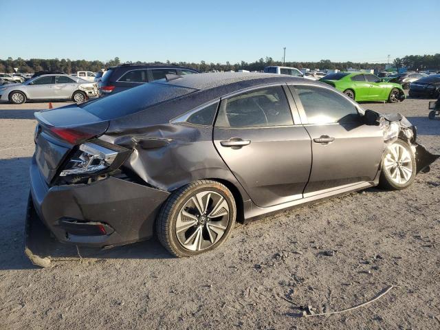 JHMFC1F71JX034452 - 2018 HONDA CIVIC EXL ნაცრისფერი ფოტო 3