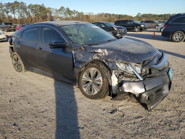 JHMFC1F71JX034452 - 2018 HONDA CIVIC EXL ნაცრისფერი ფოტო 4