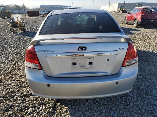 KNAFE121685495744 - 2008 KIA SPECTRA EX SILVER photo 6