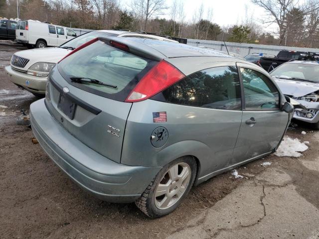 1FAFP31N56W142518 - 2006 FORD FOCUS ZX3 TEAL photo 3