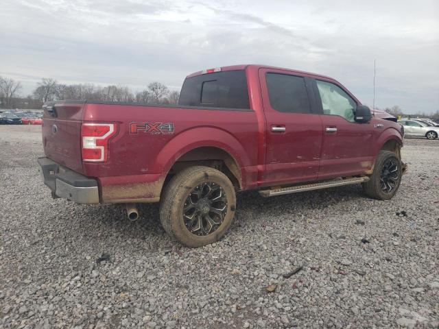 1FTEW1E55JFE56881 - 2018 FORD F150 SUPERCREW RED photo 3