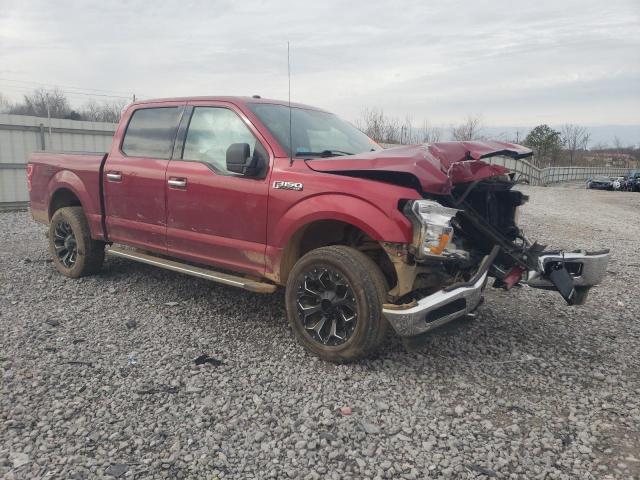 1FTEW1E55JFE56881 - 2018 FORD F150 SUPERCREW RED photo 4