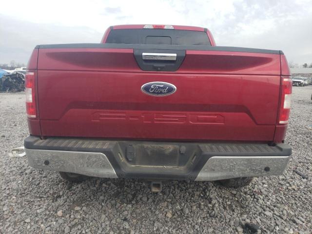 1FTEW1E55JFE56881 - 2018 FORD F150 SUPERCREW RED photo 6