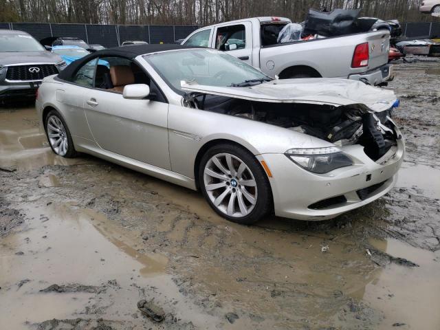 WBAEB53539C224456 - 2009 BMW 650 I SILVER photo 4