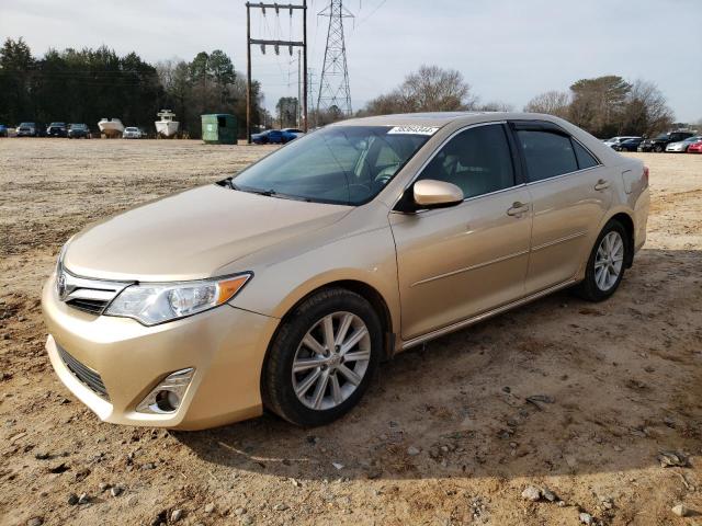 4T1BF1FK4CU591917 - 2012 TOYOTA CAMRY BASE GOLD photo 1