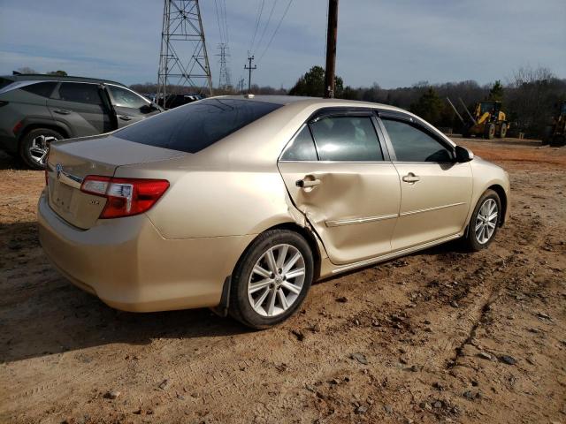 4T1BF1FK4CU591917 - 2012 TOYOTA CAMRY BASE GOLD photo 3