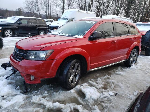 3C4PDCGG6JT216074 - 2018 DODGE JOURNEY CROSSROAD RED photo 1