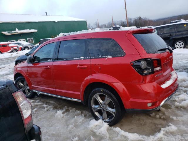 3C4PDCGG6JT216074 - 2018 DODGE JOURNEY CROSSROAD RED photo 2