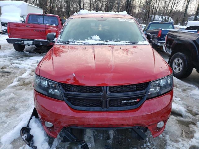 3C4PDCGG6JT216074 - 2018 DODGE JOURNEY CROSSROAD RED photo 5