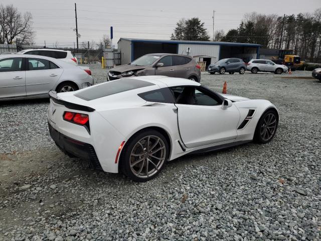 1G1YY2D74H5117764 - 2017 CHEVROLET CORVETTE GRAND SPORT 2LT WHITE photo 3