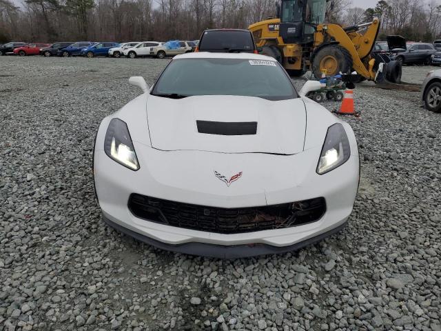 1G1YY2D74H5117764 - 2017 CHEVROLET CORVETTE GRAND SPORT 2LT WHITE photo 5