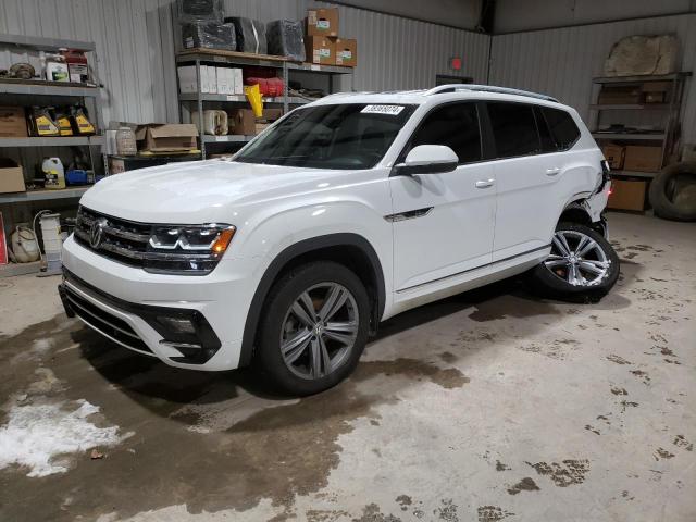 1V2RR2CA3KC586819 - 2019 VOLKSWAGEN ATLAS SEL WHITE photo 1