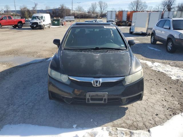 2HGFA1F92BH512510 - 2011 HONDA CIVIC EXL BLACK photo 5