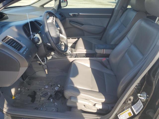 2HGFA1F92BH512510 - 2011 HONDA CIVIC EXL შავი ფოტო 7