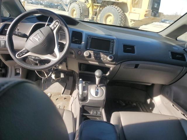 2HGFA1F92BH512510 - 2011 HONDA CIVIC EXL შავი ფოტო 8