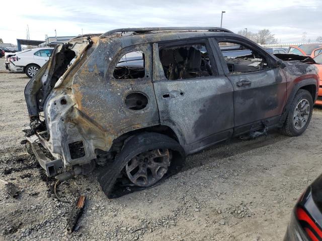 1C4PJMBX5MD236770 - 2021 JEEP CHEROKEE TRAILHAWK BURGUNDY photo 3