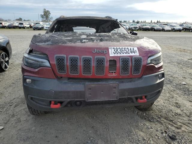 1C4PJMBX5MD236770 - 2021 JEEP CHEROKEE TRAILHAWK BURGUNDY photo 5