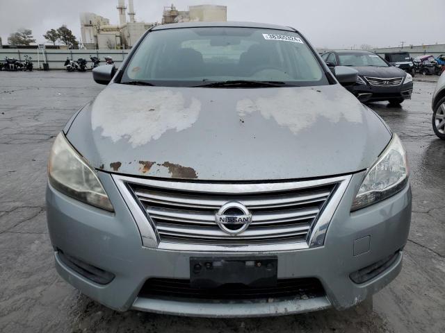 3N1AB7AP2EY271516 - 2014 NISSAN SENTRA S GRAY photo 5