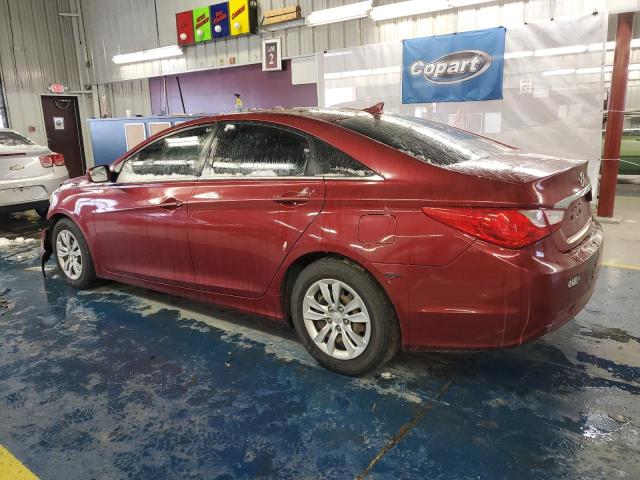 5NPEB4ACXBH201832 - 2011 HYUNDAI SONATA GLS RED photo 2